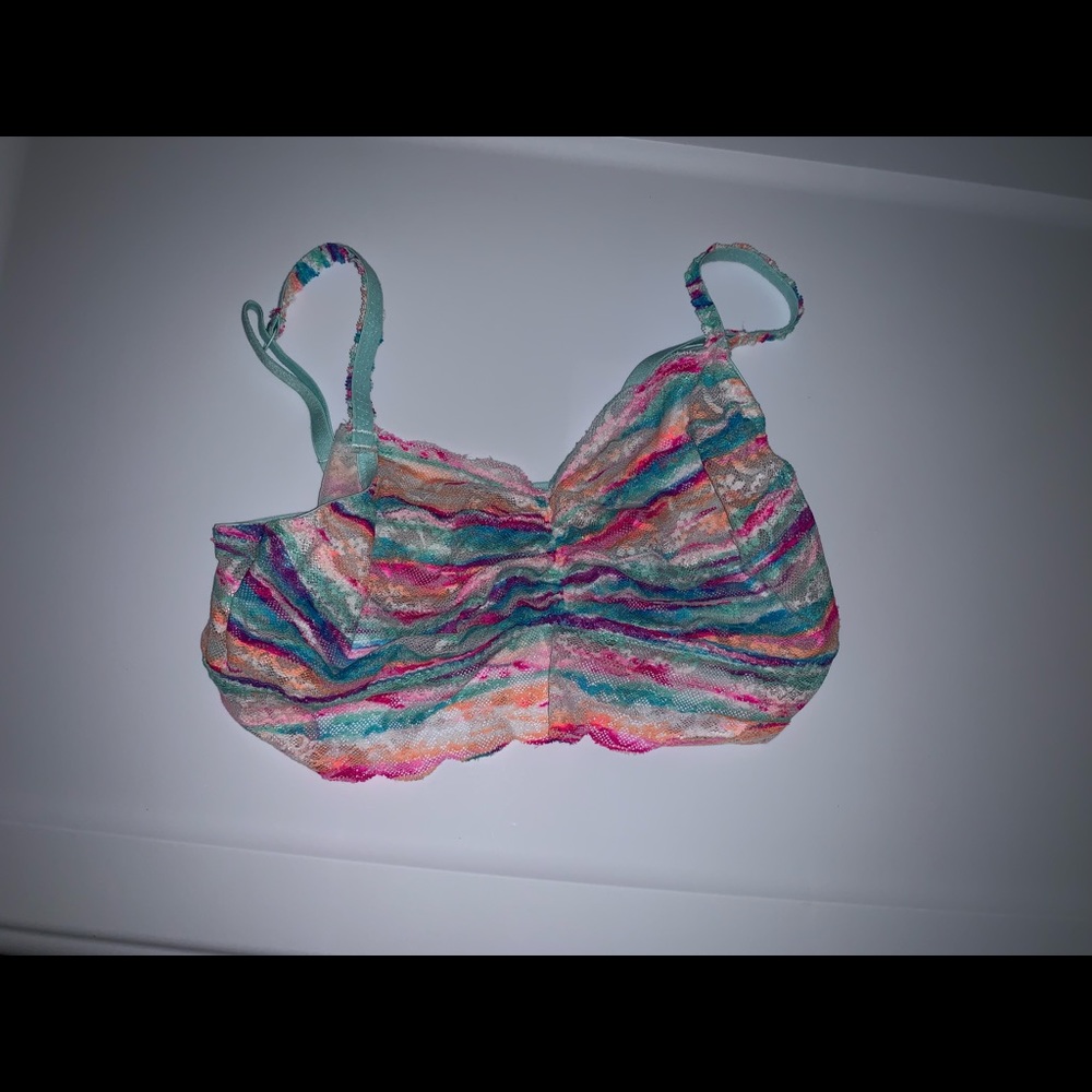 Pink bralette large